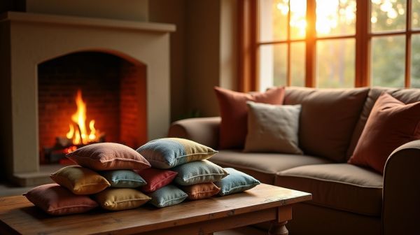 Une palette de sacs de pellets de chauffage qui ravit les foyers
